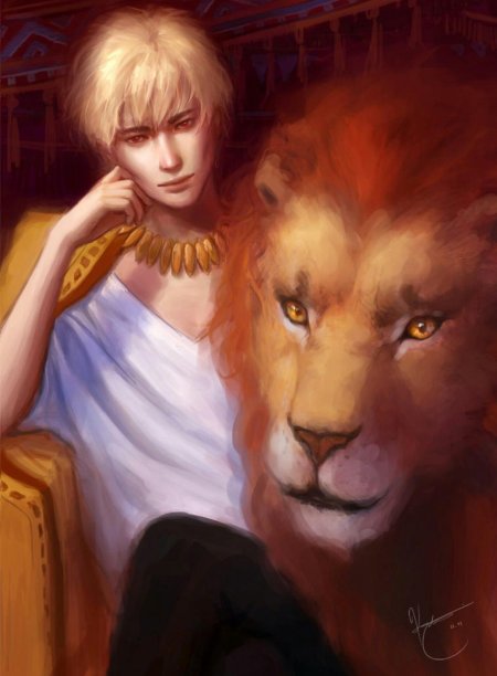 Гильгамеш со львом