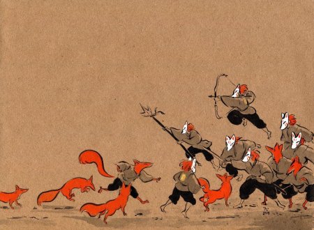 Персонажи лисьей норы