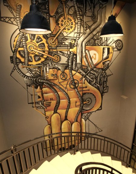 Стимпанк интерьер