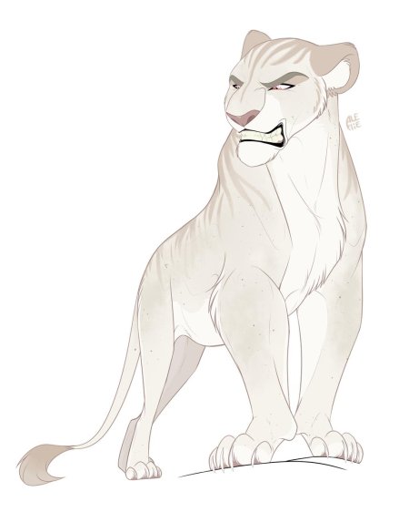 Король лев белая львица