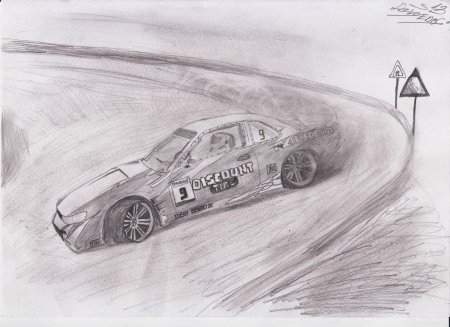 Гоночные машины для срисовки