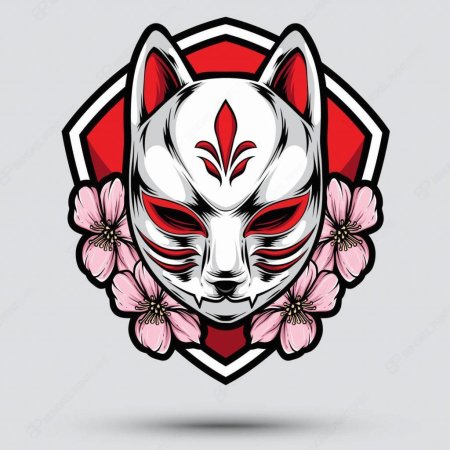 Маска кицунэ