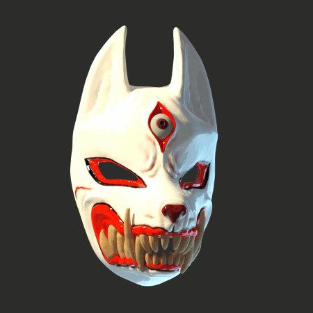 Маска кицунэ