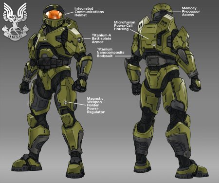 Halo mark 5 костюм