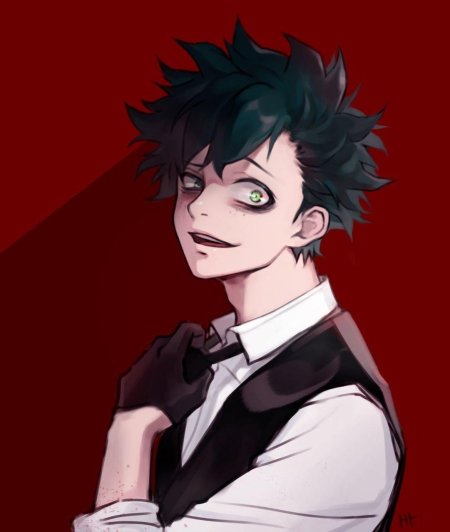 Моя геройская академия мидория злодей