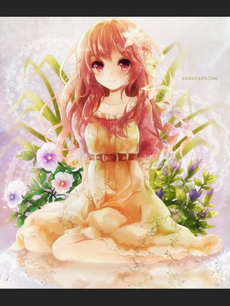 Аниме девушка милая