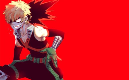 Моя геройская академия бакуго арт