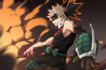 Моя геройская академия кацуки бакуго