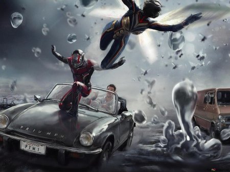 Человек муравей и оса квантомания