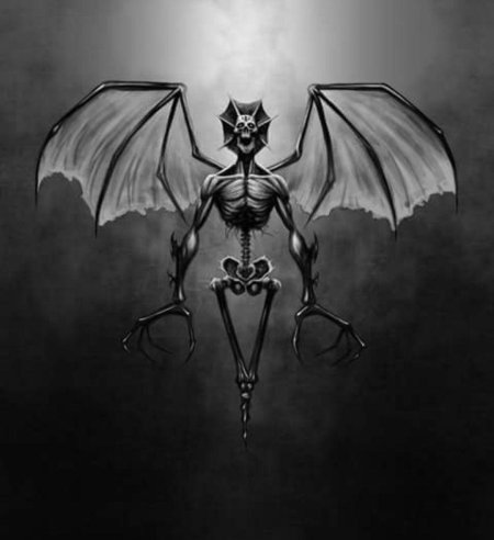 Демон скелет