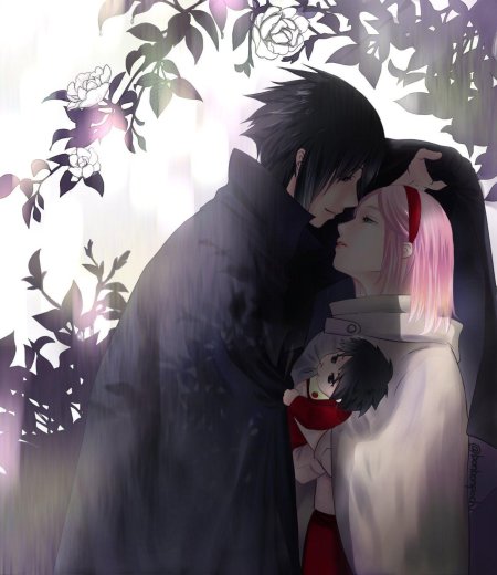 Сакура харуно и саске учиха арт