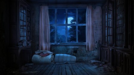 Аниме фон комната