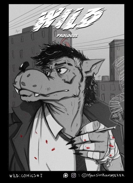 Нуарный комикс ну погоди