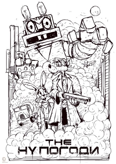 Заяц робот из ну погоди