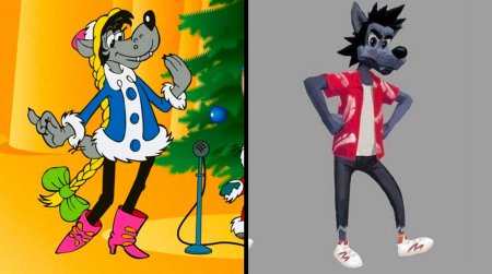 Ну погоди волк снегурочка