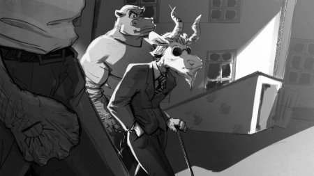 Нуарный комикс ну погоди