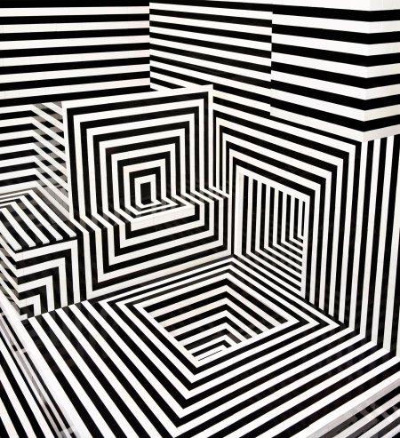 Визуальные иллюзии в интерьере