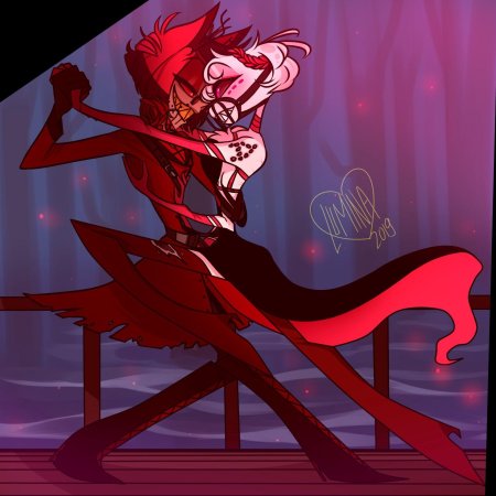 Чарли ангел отель хазбин арт