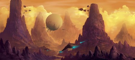 Фантастические пейзажи других планет