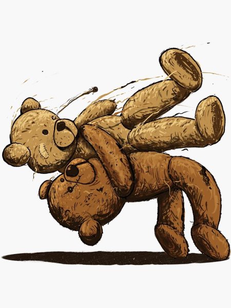 Мишка мультяшная