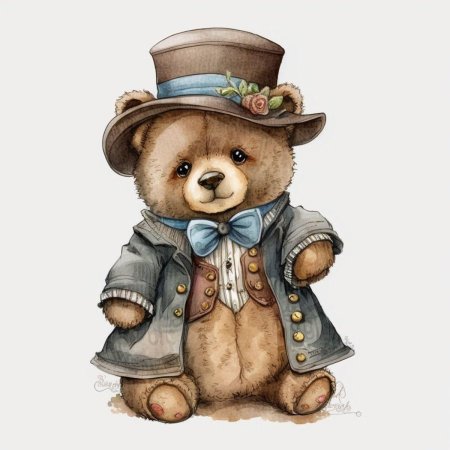 Медвежата рисунок