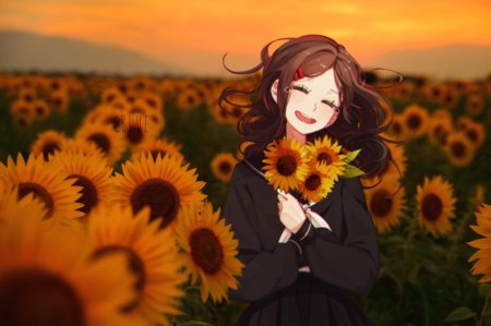 Аниме подсолнух адзами