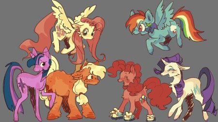 Персонажи my little pony