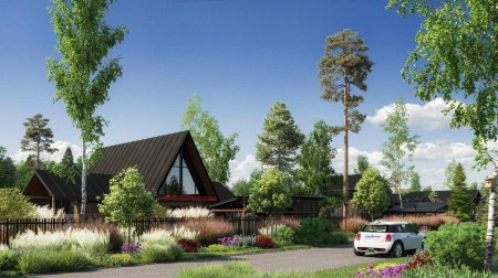 Арт хаус коттеджный поселок