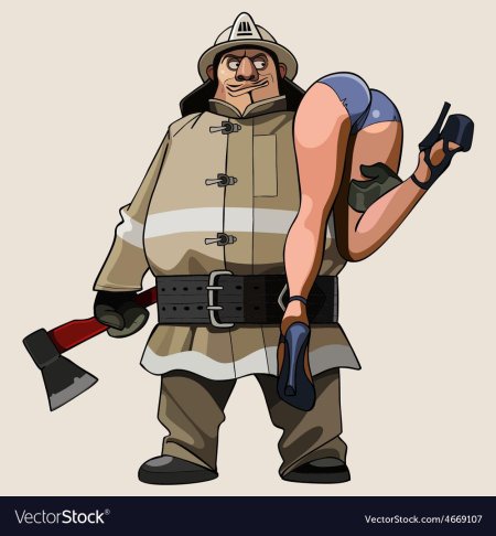 Пожарные карикатуры
