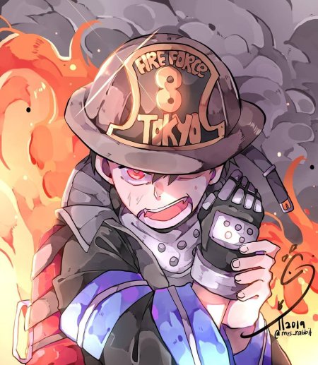 Аниме пламенная бригада пожарных шинра