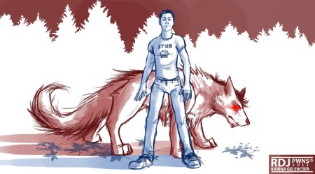 Волка рисунок