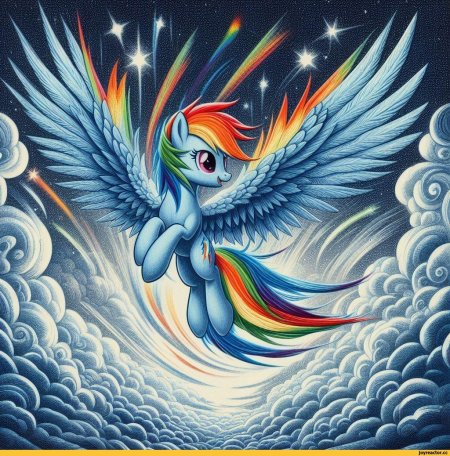 Май литл пони радуга дэш