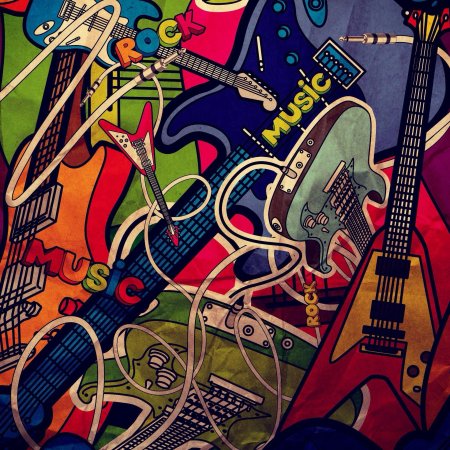 Картины в стиле рок