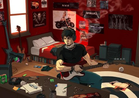 Комната рокера