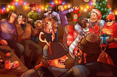 Тим фортресс 2 рождество