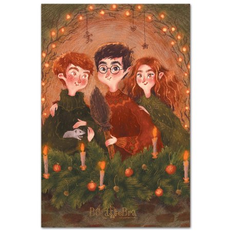 Bocadebra иллюстрации гарри поттер