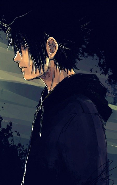 Саске арт красивый