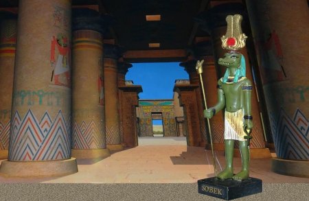 Дворец фараона в древнем египте