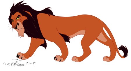 Король лев симба и шрам