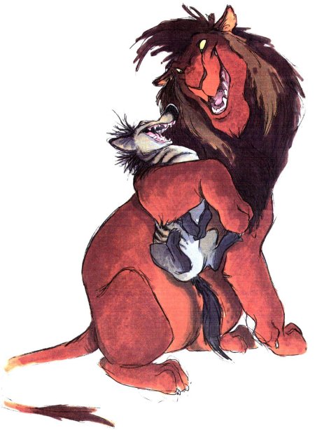 Король лев шрам