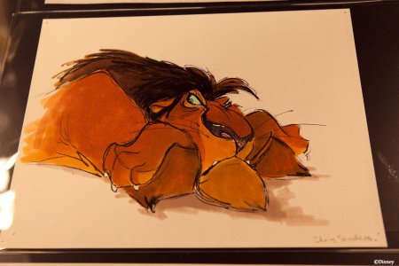 Король лев рисовка