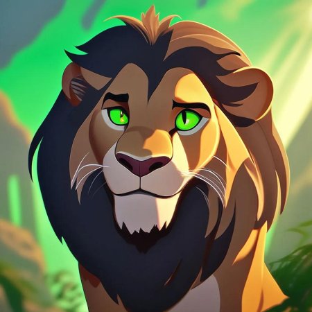 Король лев шрам