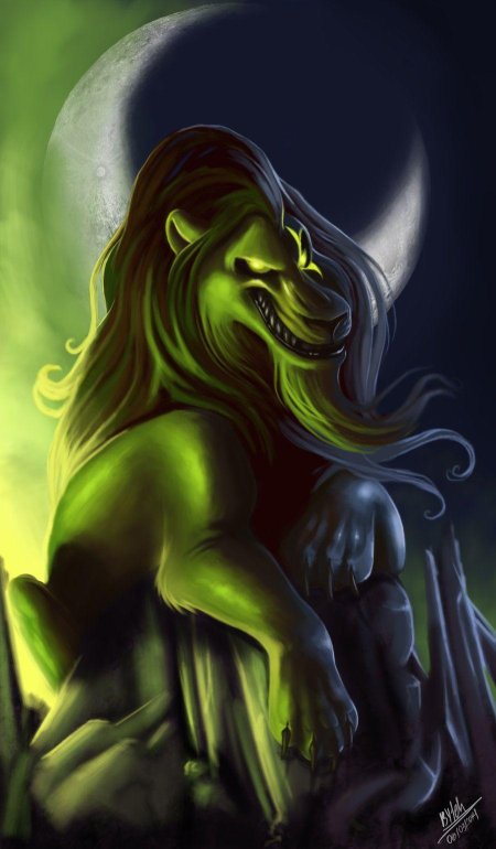 Король лев шрам