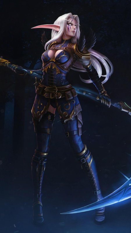 Wow эльфийка крови разбойница