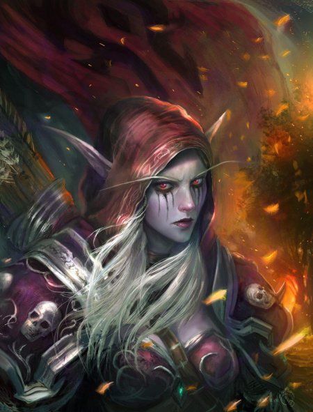 World of warcraft сильвана ветрокрылая