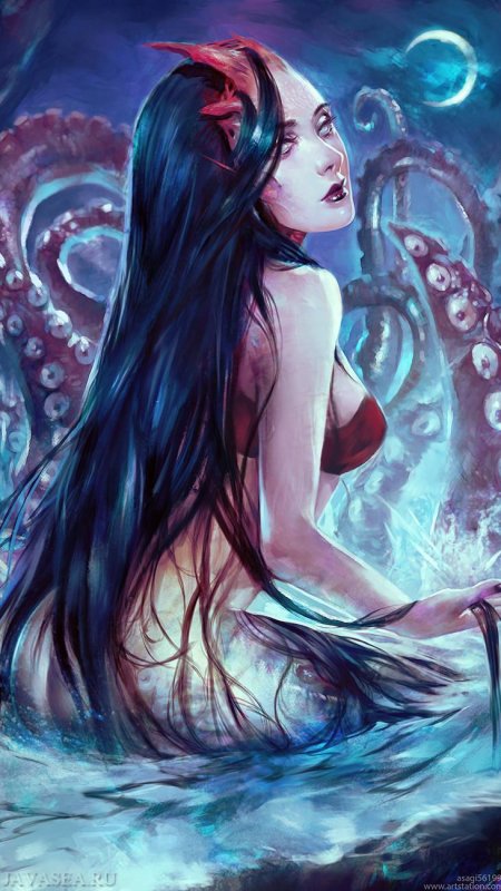 Русалка ундина сирена морская дева