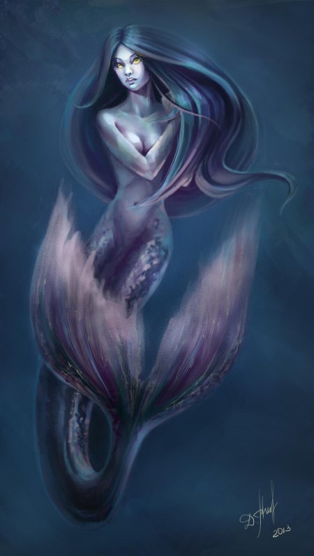 Русалка ундина сирена морская дева