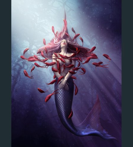 Русалка фэнтези