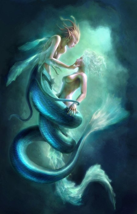 Серена или сирена русалка