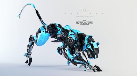 Робот пантера тайгер